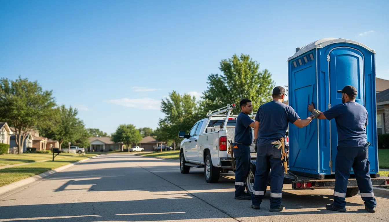Portable Toilet Rental in Van Vleck, TX near me